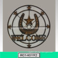 New Arrival Metal Door Sign with Welcome for Garden Decoration